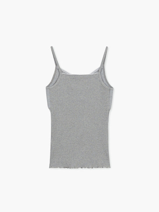 Margesherwood Triangle Camisole T-Shirt - melange grey