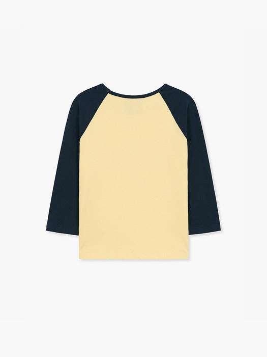 Margesherwood Summer Girls Raglan T-Shirt - yellow
