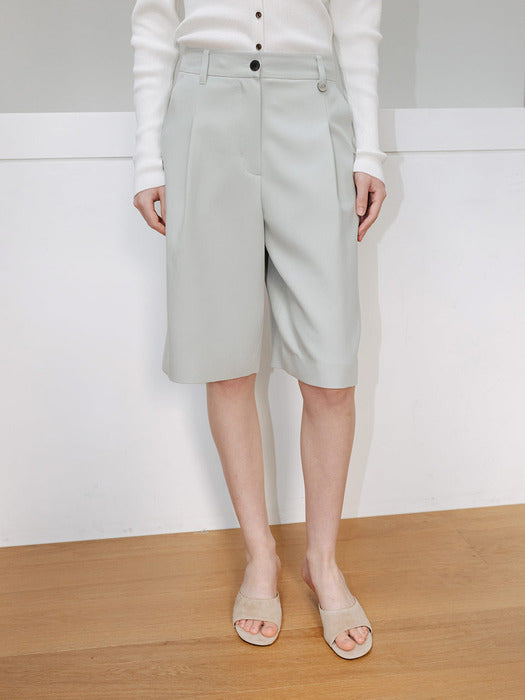 Loeuvre Wool Blend Bermuda Shorts