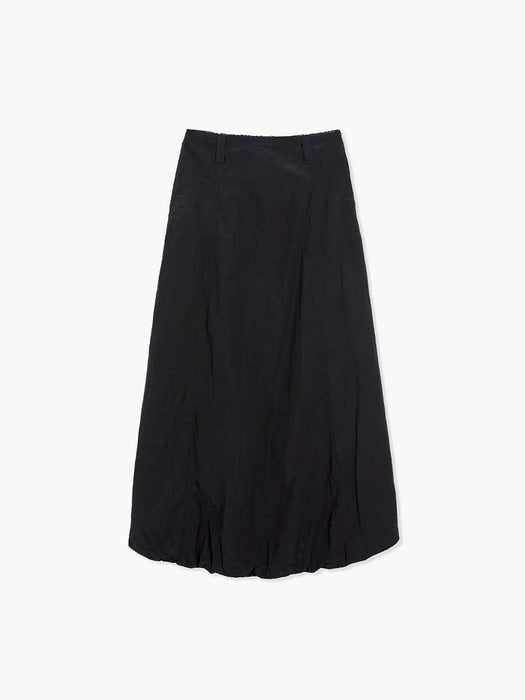 [MARGESHERWOOD] BALLOON LONG SKIRT_black