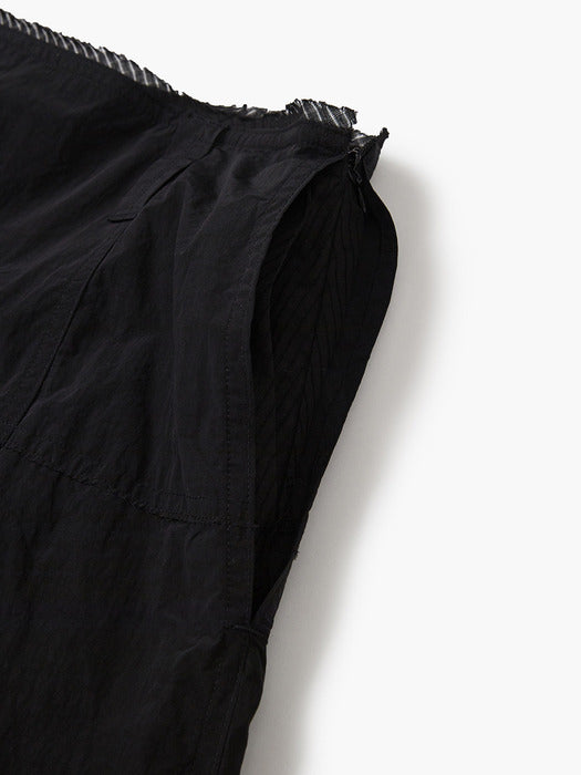 [MARGESHERWOOD] BALLOON LONG SKIRT_black