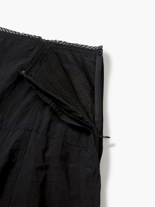 [MARGESHERWOOD] BALLOON LONG SKIRT_black