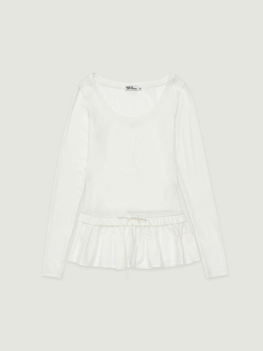 [grove] FORM ONE-PIECE (WHITE)