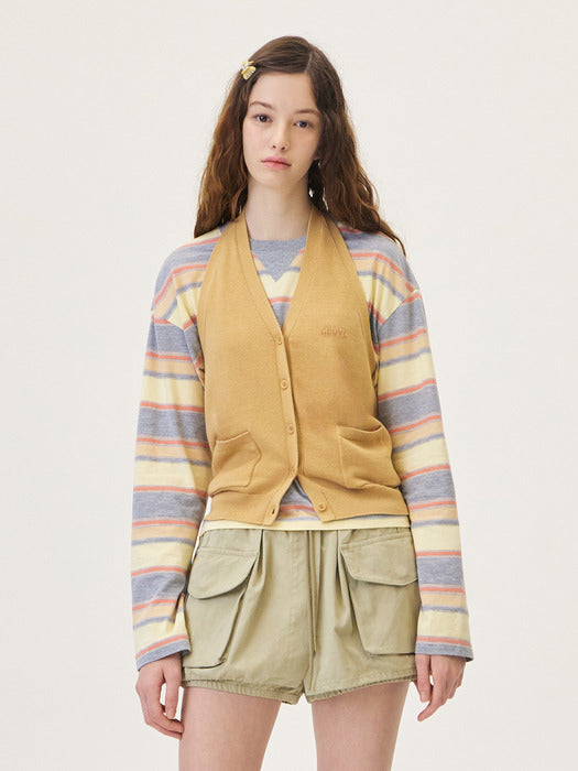 [grove] 26PS BIRCH HALTER KNIT (BEIGE)