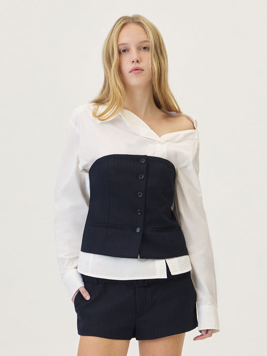 Grove 26Ps Toma Shirt (Ivory)