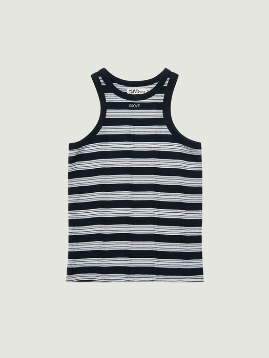 Grove 26Ps Nancy Stripe Sleeveless (Navy)