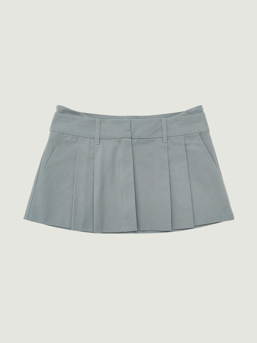 [grove] 26PS TYRA SKIRT (GRAY)