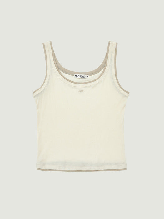 Grove 26Ps Meli Sleeveless (Cream)