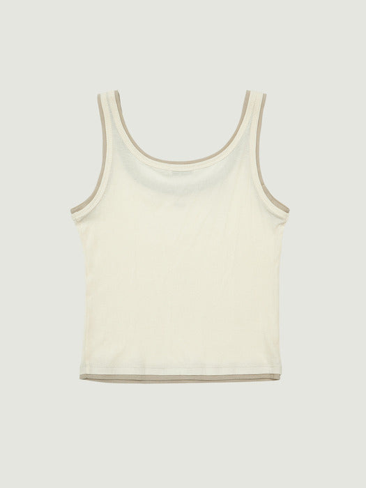 Grove 26Ps Meli Sleeveless (Cream)