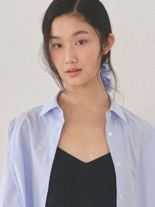 Mango Maniplease Pepe Scrunchie Pure Blue
