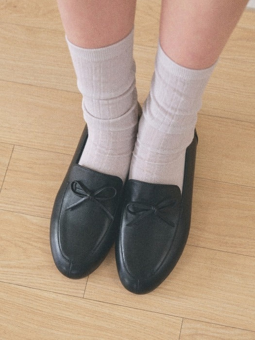 Mango Maniplease Orkney Loafer Black