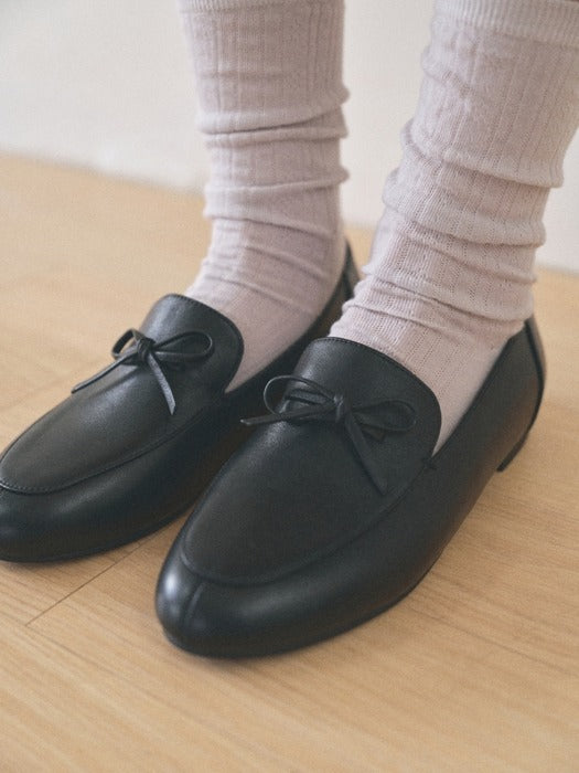 Mango Maniplease Orkney Loafer Black