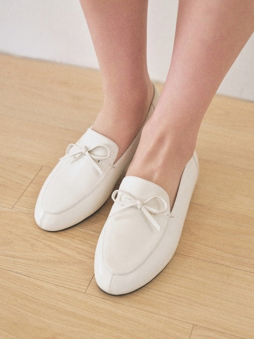Mango Maniplease Orkney Loafer Ivory