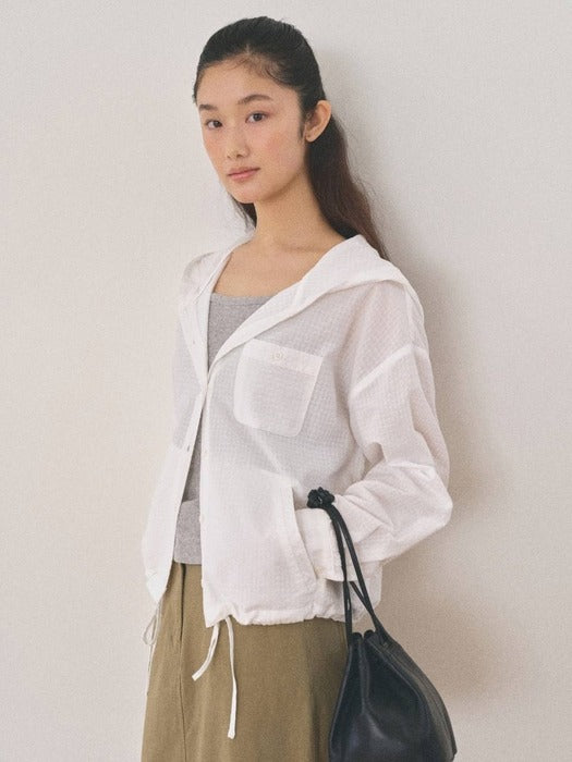 Wconcept_Mango_Maniplease Mango Maniplease Tinder Hoodie Shirt - White