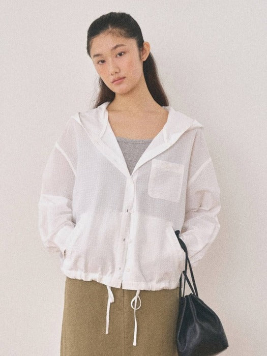 Wconcept_Mango_Maniplease Mango Maniplease Tinder Hoodie Shirt - White