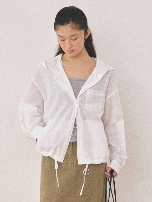 Wconcept_Mango_Maniplease Mango Maniplease Tinder Hoodie Shirt - White