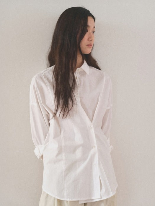 Mango Maniplease Pepe Wrap Shirt White