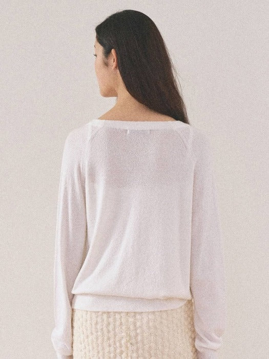 [Mango Maniplease] Yuri Cardigan SET_IVORY