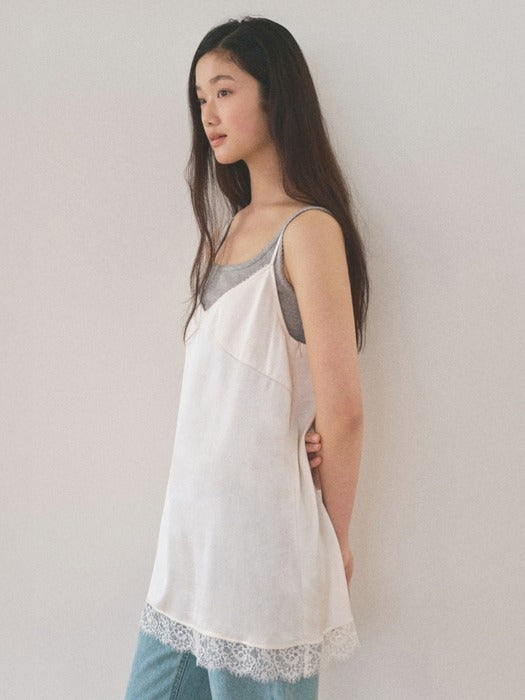 Mango Maniplease Showy Lace Top Cream
