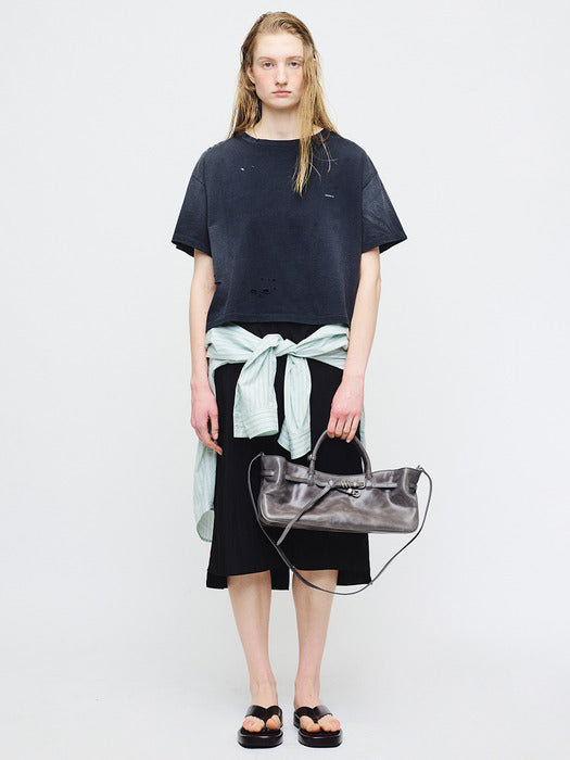 Margesherwood Grandma Used Bag mauve pull-up