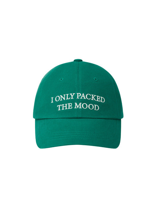 Emis Quote Ball Cap-Green