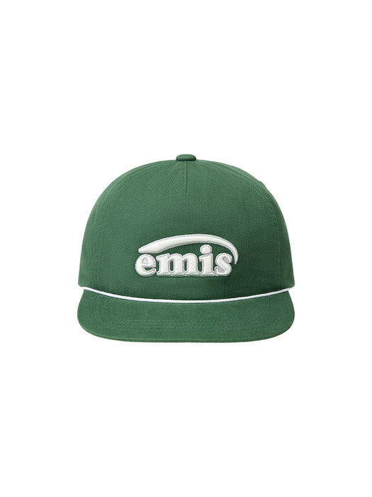 Emis New Logo Cotton Trucker Hat-Green