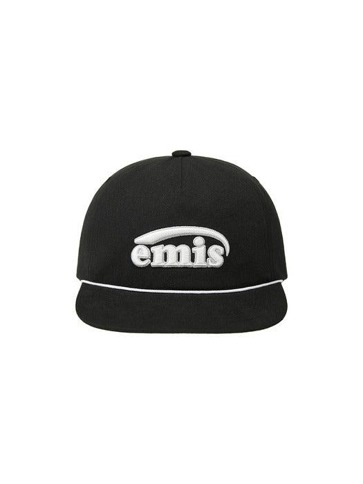 [emis] NEW LOGO COTTON TRUCKER HAT-BLACK