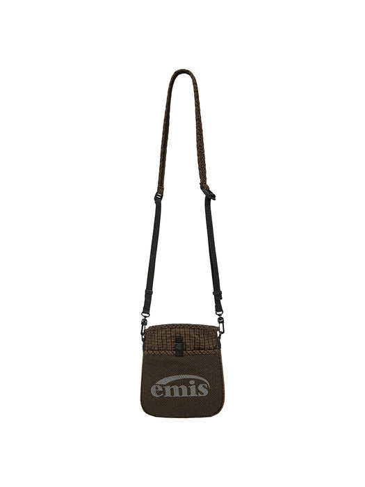 Emis Packable Check Sacoche-Brown