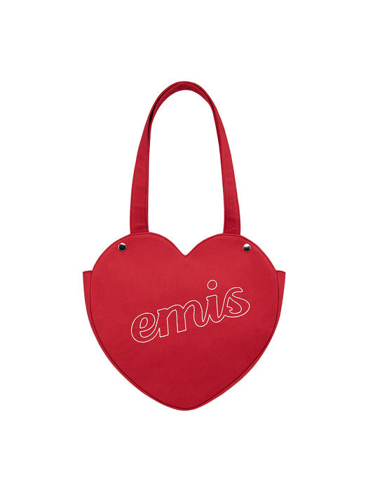 [emis] EMIS HEART BAG-RED