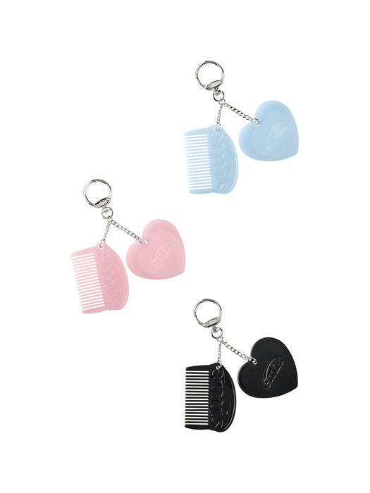 Emis Comb & Hand Mirror Keyring