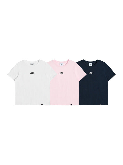 Emis (W) 3Pack T-Shirt Set A (Wh/Na/Pk)