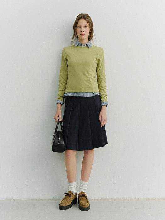 Dunst Essential Crew-Neck T-Shirt Olive