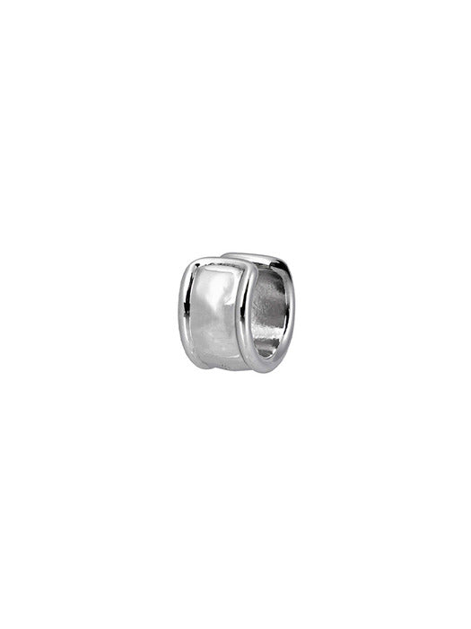 Wconcept_Treemingbird Essential Bold Ear Cuff [ Silver ]