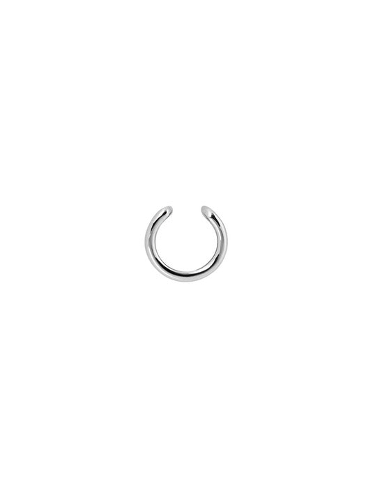Wconcept_Treemingbird Essential Bold Ear Cuff [ Silver ]