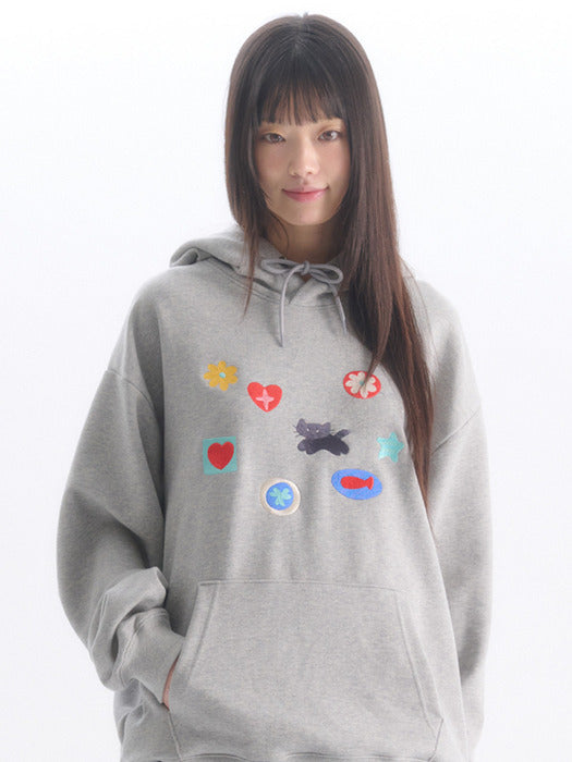 Ambler Symbol Hoodie (Melange)