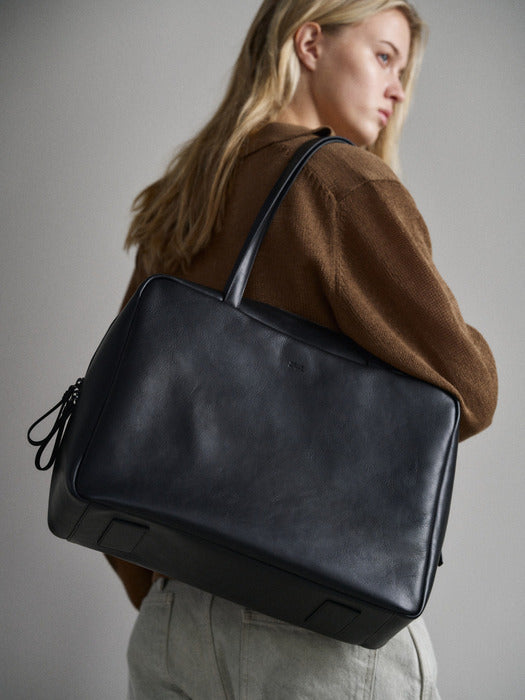 Facade Pattern Robin Shoulder Big Bag black