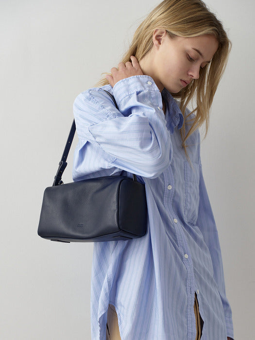 Facade Pattern Vintage Cabin Bag Medium navy