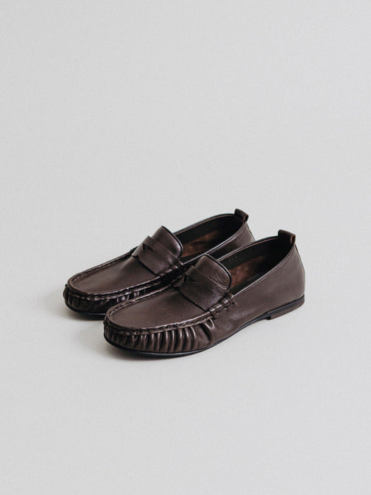 Facade Pattern Breeze Penny Loafer black
