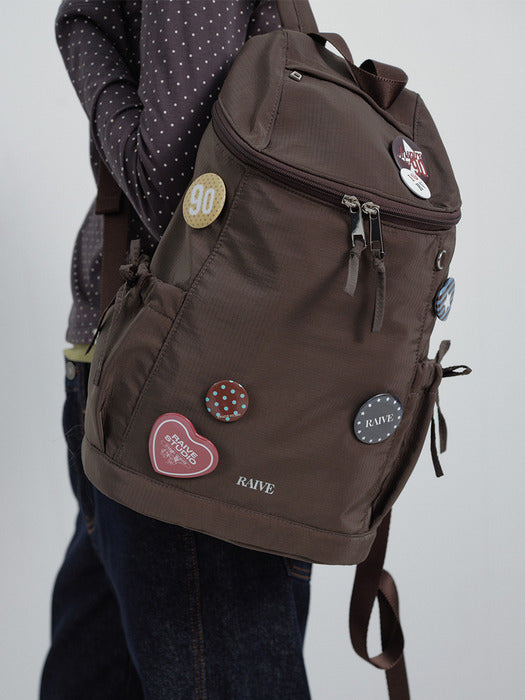 [raive] Tobi Pin Badge Set in Multi Uz6Sx129-7E
