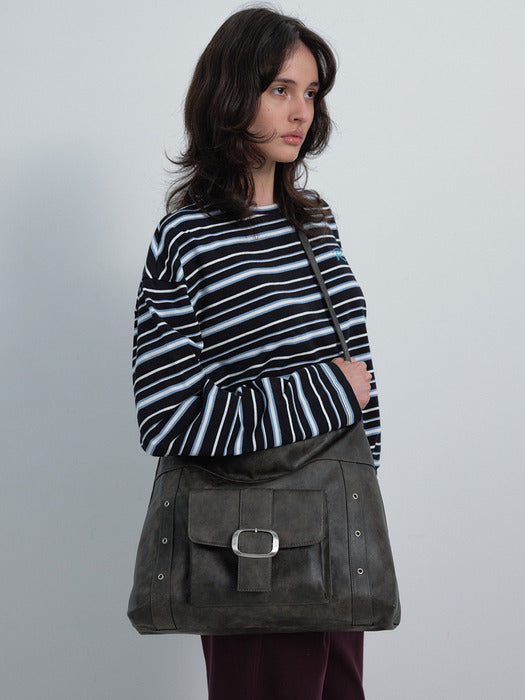 Raive Code Large Shoulder in D/Grey