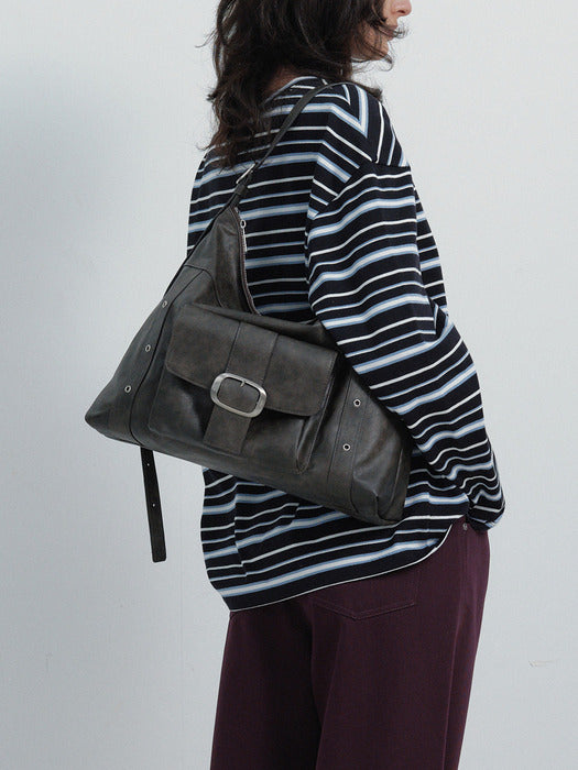 [raive] Code Large Shoulder in D/Grey UB6SB113-13