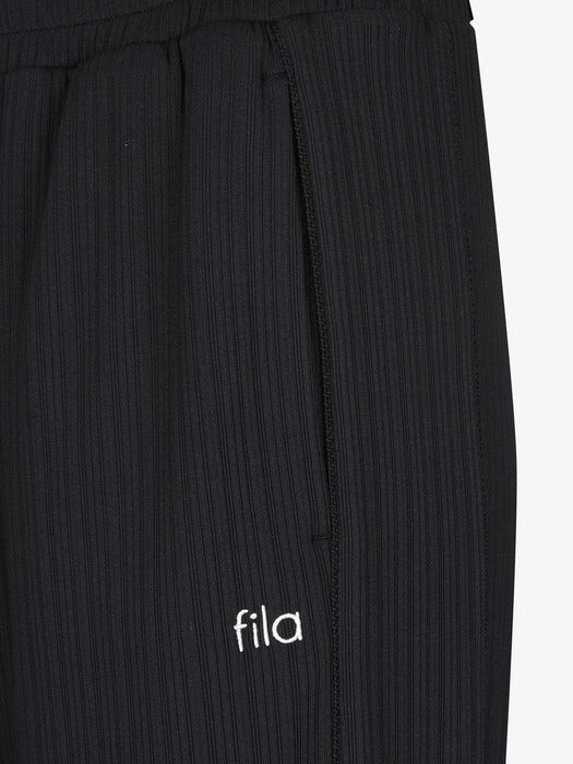 [fila] Women's Ribbed Training Wide Pants_FS262FP02F001_001