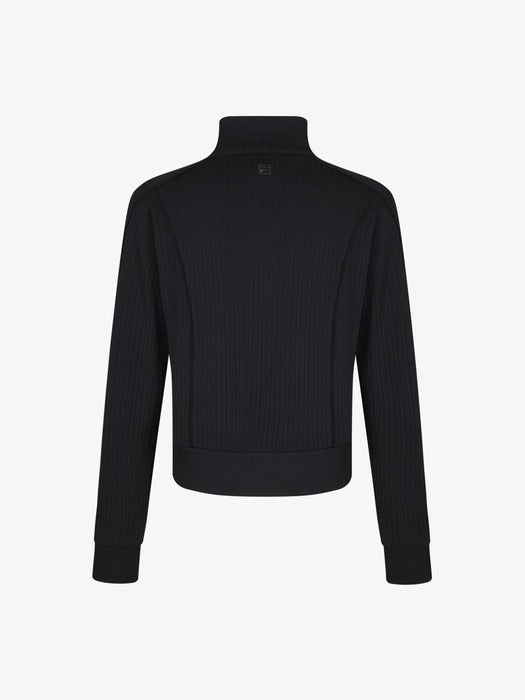 Fila Women's Ribbed Training Stand-Neck Zip-Up