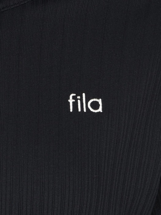 Fila Women's Ribbed Training Stand-Neck Zip-Up