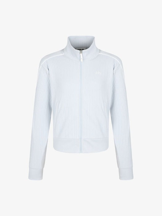[fila] Women's Ribbed Training Stand-Neck Zip-Up_FS262FT02F001_442