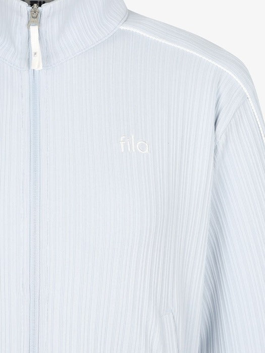 [fila] Women's Ribbed Training Stand-Neck Zip-Up_FS262FT02F001_442