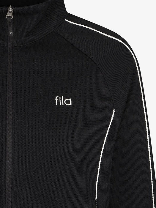 [fila] Women's Waffle Training Stand-Neck Zip-Up_FS262FT02F003_001