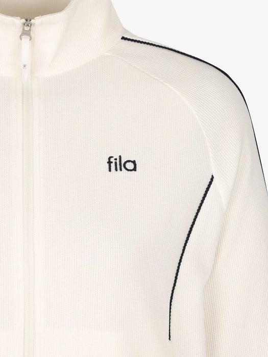 [fila] Women's Waffle Training Stand-Neck Zip-Up_FS262FT02F003_175