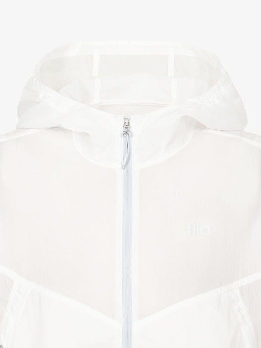 Fila Women's Ultra-Lightweight Shirring Windbreaker 191