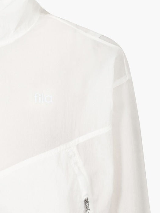 Fila Women's Ultra-Lightweight Shirring Windbreaker 191